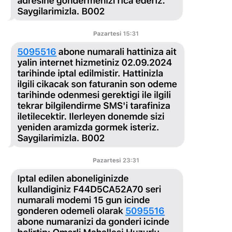 Millenicom Kendisine Ait Modemi Dahi Kargo Parası Ödetmesi