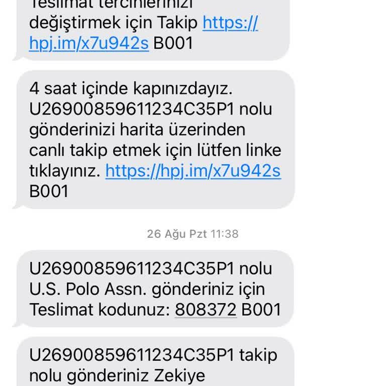 Us Polo/Hepsijet Kargom Kayıp