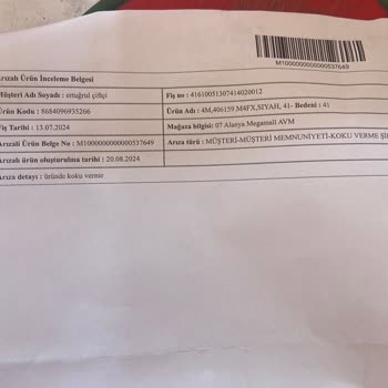 Polaris Ayakkabı Mantar Oluşturuyor