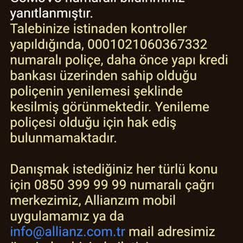 Allianz Sigorta Kasko Yaptırana 1000 TL Migros Hediye Çeki Yalanı