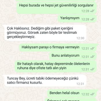 Hepsijet Kargo Tedarikçi Kontrollü