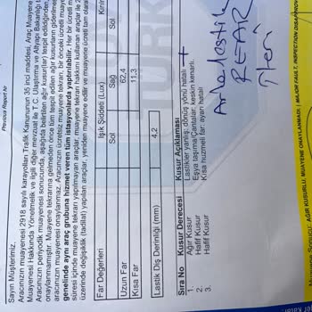 Honda Doğu Batı Lastiği Ters Takmış