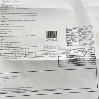 Gp Kompozit Hatalı Ve Yapıştırılmış Ürün Gönderimi