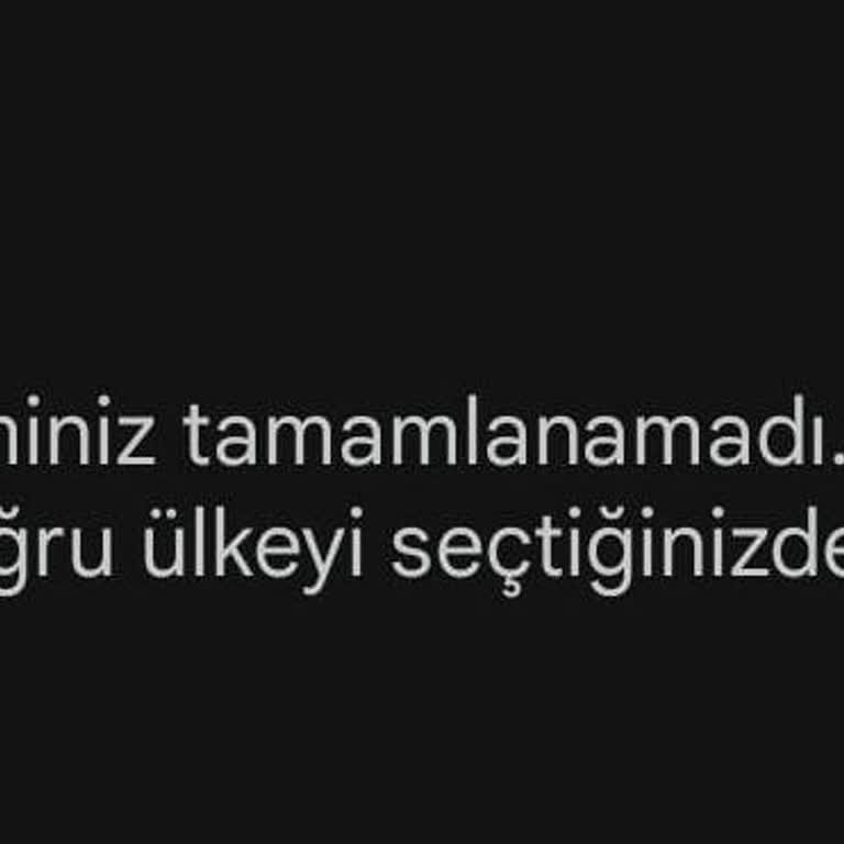 Google Play Ülke Hatası Alıyorum.