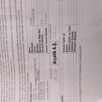 Yeni Elektrikli Ocakta İlk Kullanımda Leke Problemi