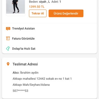 Trendyol'dan Sipariş Verdim Kargolar Karıştı