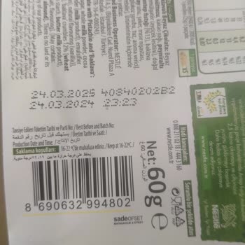 Nestle Çikolata Renk Değişikliği