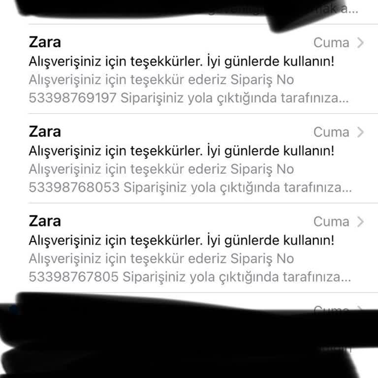 Zara Hesabının Hacklenmesi- Zara Firmasının İlgisizliği