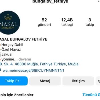 Bungalovfethiye Yanıltmacası!