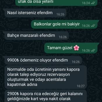El Rio Motel Rezervasyon İptali Ve Ücret İadesi Yapılmaması