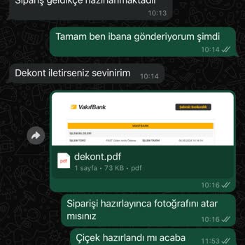 Efsun Çiçekçim Çiçekçilik Firmasında İletişim Sorunları