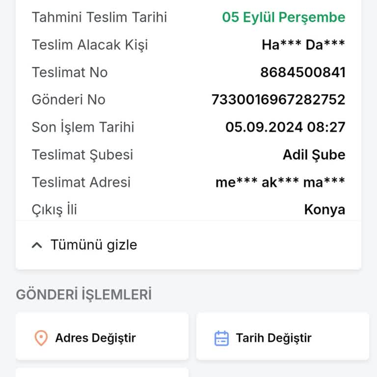 Trendyol Express Yanlış Teslimat Şubesine Bırakılan Kargonun Gecikmesi