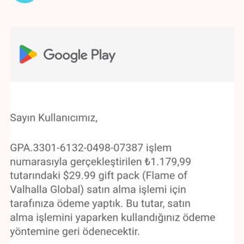 Google Play Geri Ödeme Onaylandı Ama Para Halen Gelmedi Kaç Gün Acil