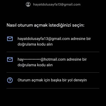 Gmail Hesabım Kurtarma Ve Giriş Yapma