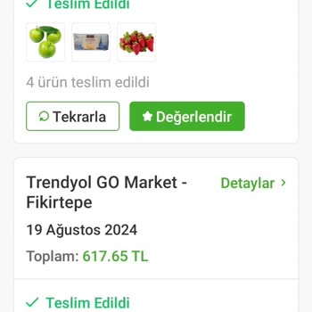 Trendyol Market Alışverişinde Geri Ödeme Sorunu Ve Müşteri Hizmetleri İlgisizliği