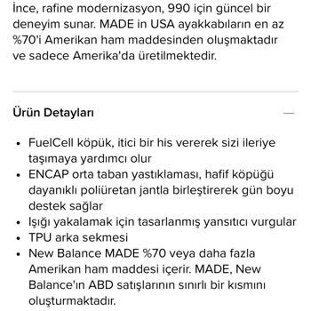 New Balance 990v6 Domuz Derisi Ürün