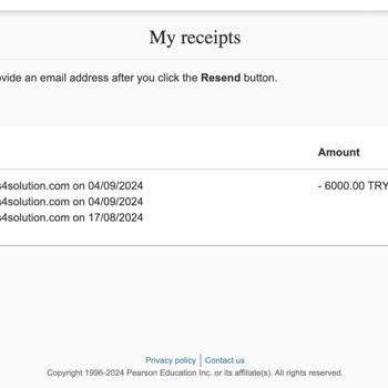 Pearson Pte (Faturasız Hizmet Veriyorlar)! *