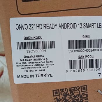 Onvo Kırık Ve Ezik TV Gönderdi.