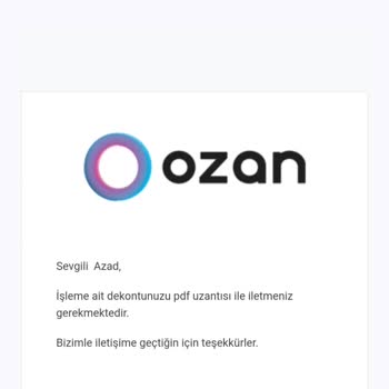 Ozan Superapp Uygulamasında Yaşanan Para İadesi Sorunu