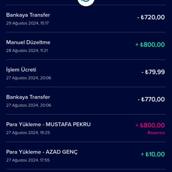 Ozan Superapp Uygulamasında Yaşanan Para İadesi Sorunu