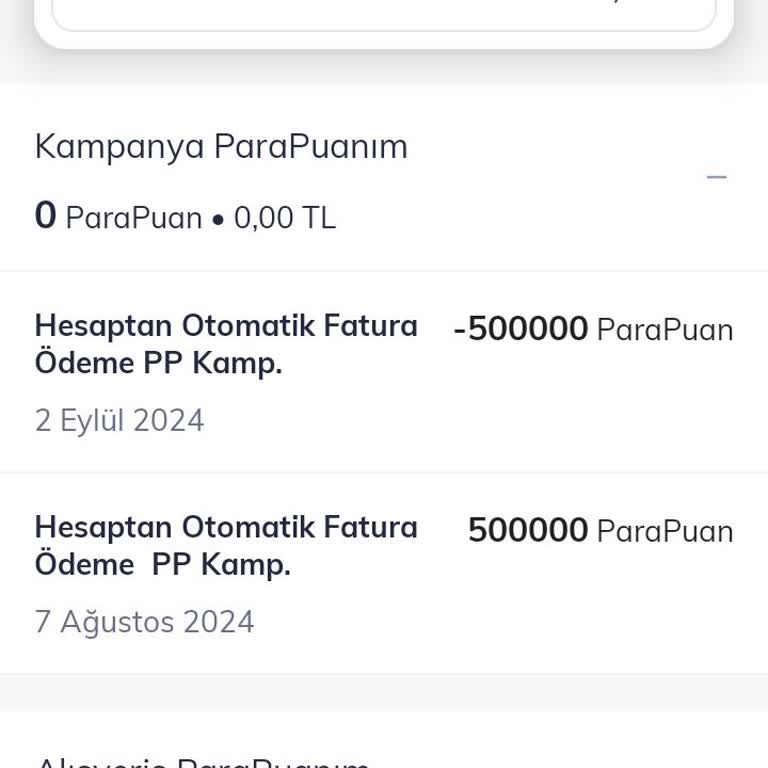 QNB Finansbank ParaPuan Hiçbir Yerde Geçmiyor, Silindi.