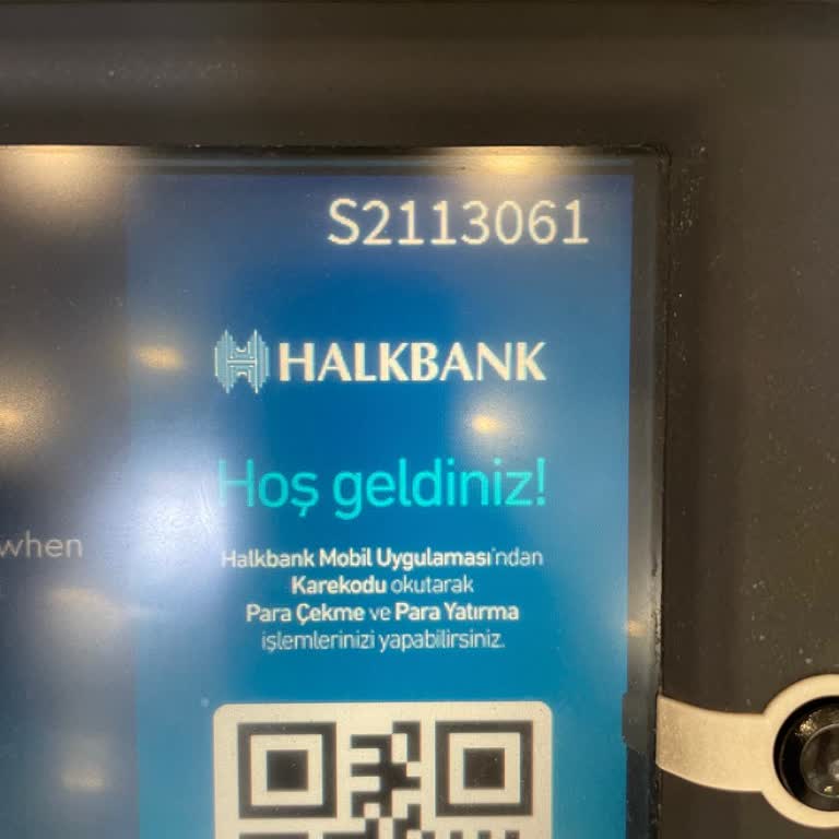Ziraat Bankası Halkbank ATM Cihazında Paramın Sıkışması Ve Hesaba Geçmemesi