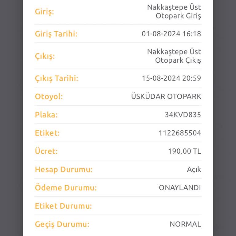 Üsküdar Belediyesi Otoparkında Yanlış Ücretlendirme Sorunu