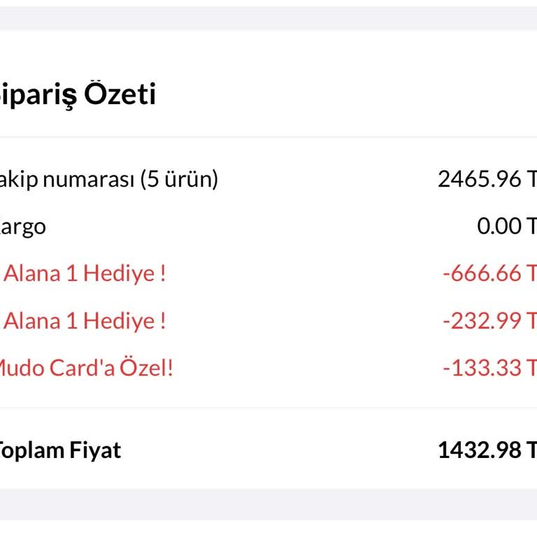 Mudo Aktion und falsche Rückerstattung bei „Kaufe 1, bekomme 1 gratis“ – Doppelte Kosten berechnet