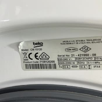 Beko Yetkilileri&servislerinden Şikayetçiyim Ürününüzün Arkasında Drn