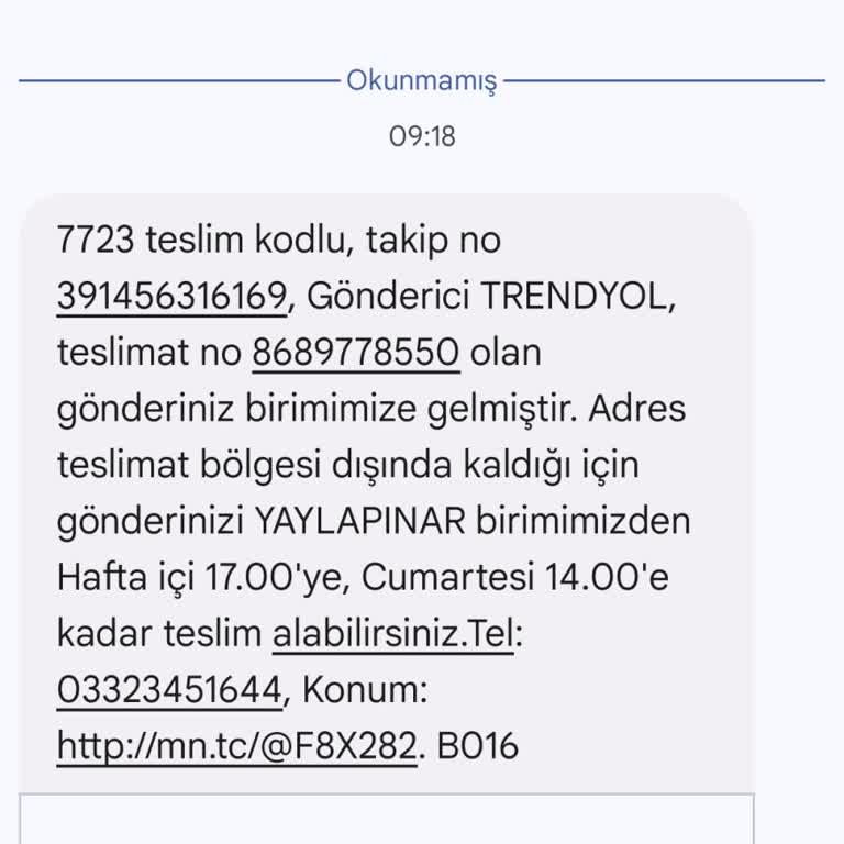 MNG Kargo Yaylapınar Şubesi Çok Kötü