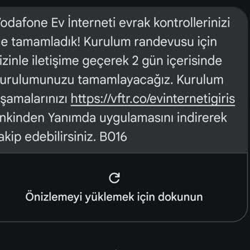 Vodafone Net Vodafone Fiber Ev İnterneti Kurulum Geciktirmesi