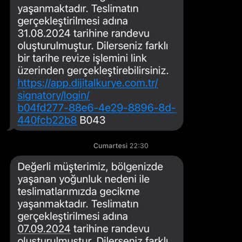 Dijital Kurye Vodafone Hattım Hala Elime Ulaşmadı