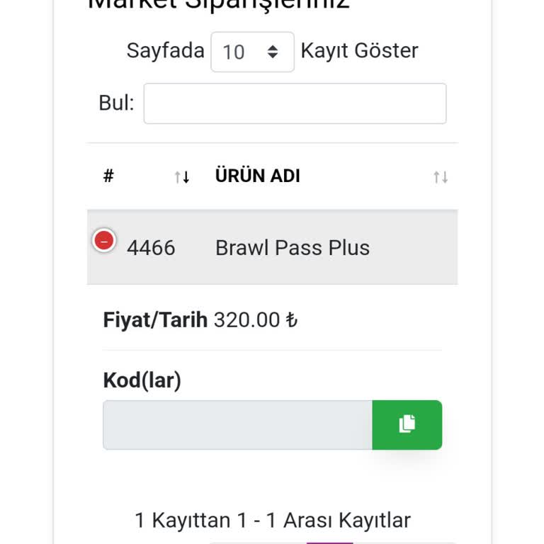 Liraka Ürün Id Sorulmadan Satın Alım Yapıldı