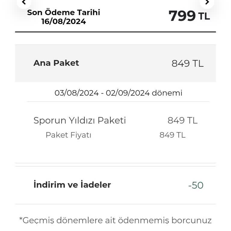 Digiturk Fatura Yanlış Kesildi