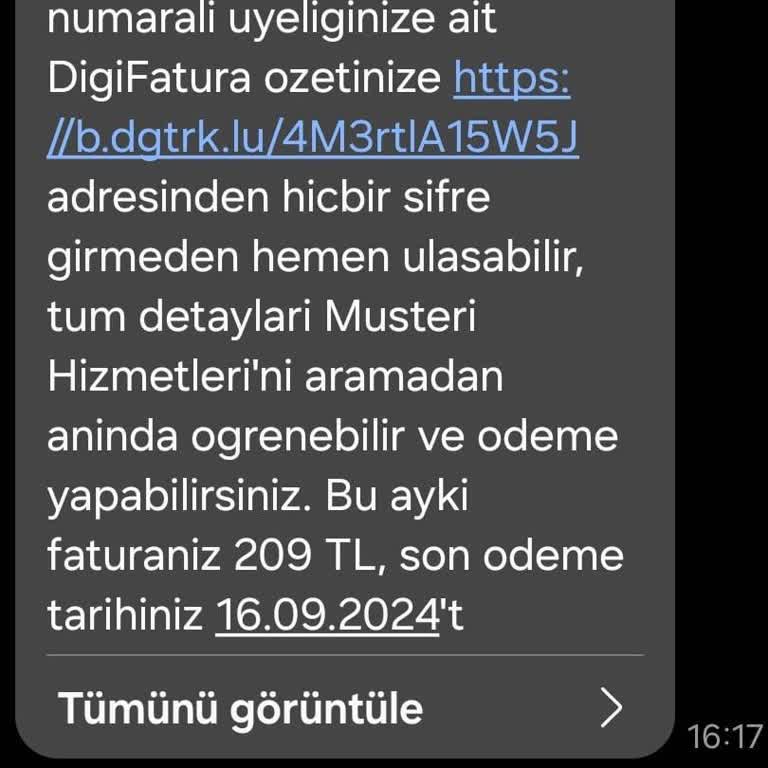 Digiturk Üyelik Bilgilendirmesi Yapılmaması