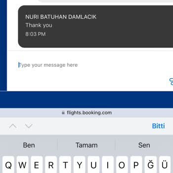 Booking.com Biletimin İadesine El Konuldu.
