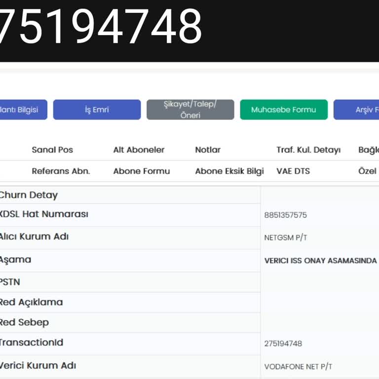 Vodafone Ev İnterneti Taşımama Engel Oluyor.