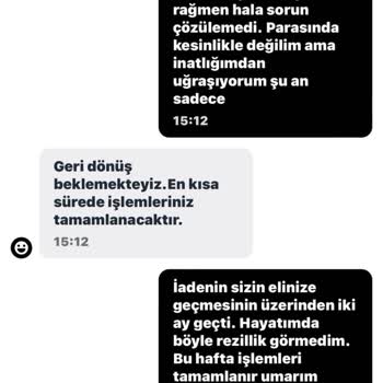 Touche Prive İademi Yatırmadı