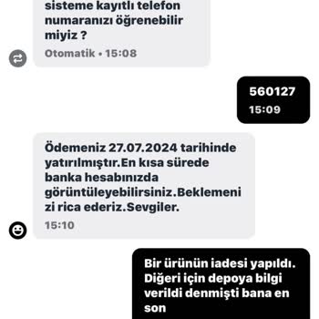 Touche Prive İademi Yatırmadı
