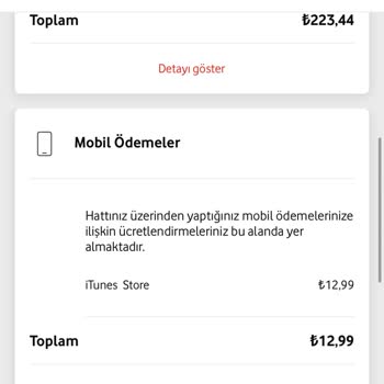 Yanlış Fatura Bedeli: Vodafone'un Hatalı iTunes Ücreti