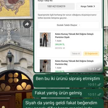 Joi Butik Yanlış Ürün Göndermeleri Değişim İçin Geri Dönüş Yapmamaları