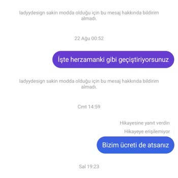 Ladyy Design (Instagram) Defalarca Talep Ettim, Ancak Para İadesi Yapılmadı