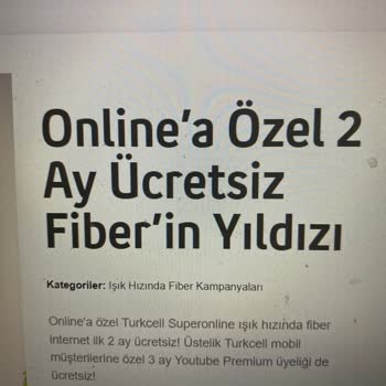 Turkcell'in Online Kampanya Karmaşası