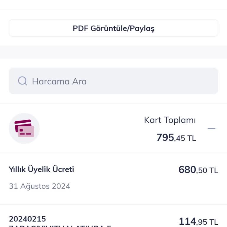 QNB Finansbank Kart Aidatı Hk.