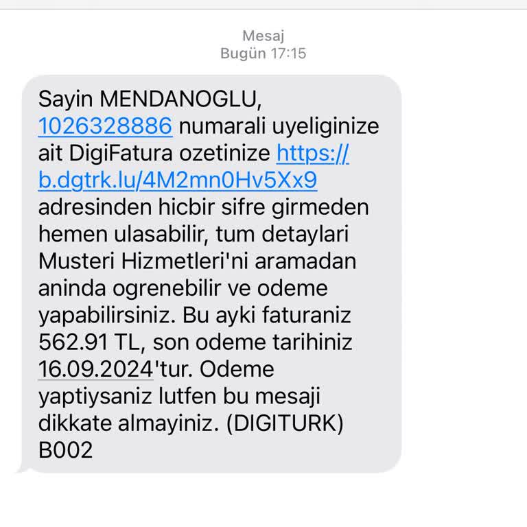 Digiturk Bilgim Dışında Yapılan Abonelik