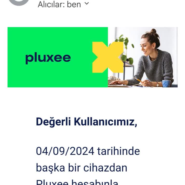 Pluxee Gelen Mail Hakkında