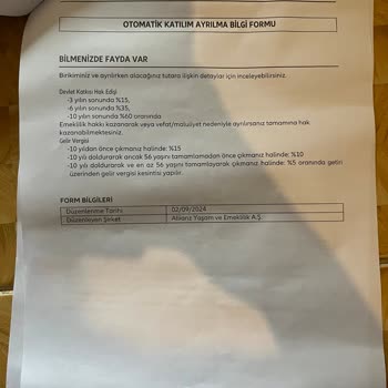 Yapı Kredi Bankası Bireysel Emeklilik İptali