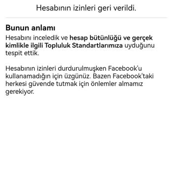 Facebook Hesabım Kilitlendi ve Erişim Sağlayamıyorum