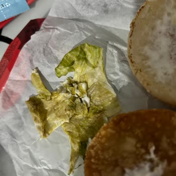 Burger King Küflenmiş Ve Zamanı Geçmiş Marul