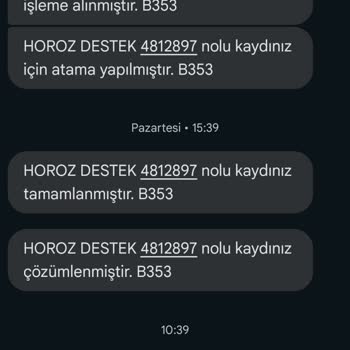 Horoz Lojistik Kargomu Teslim Etmiyor.